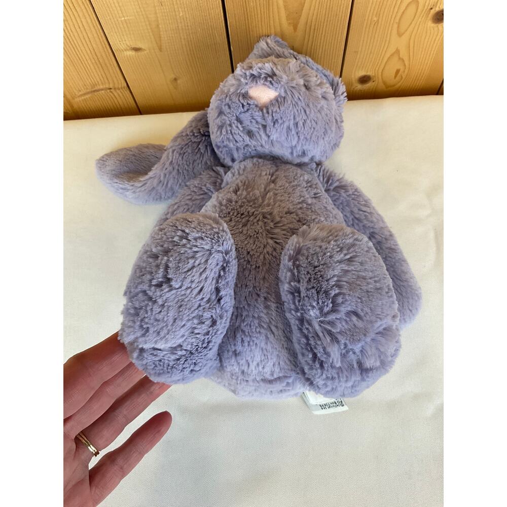 Jellycat Bashful Viola Bunny Plush Toy, Violet - *EST* Size 12 in. tall - Picture 4 of 4